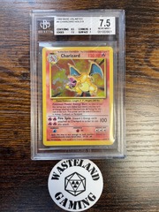 1999 Base Unlimited 4 Charizard Holo BGS 7.5 0013320921